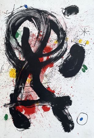 Litografía Miró - Le Vendangeur