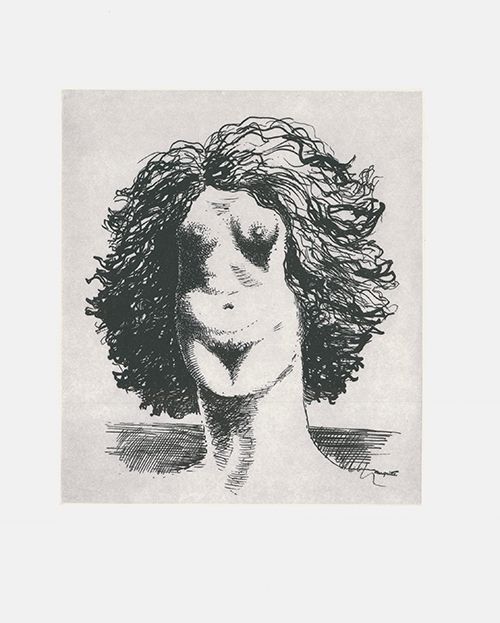 Aguafuerte Magritte - Le viol