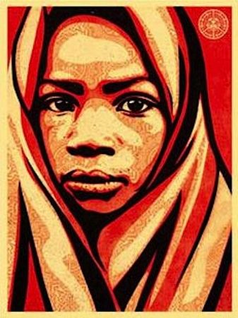 Serigrafía Fairey - L.E.A.D. Uganda (Blanket)