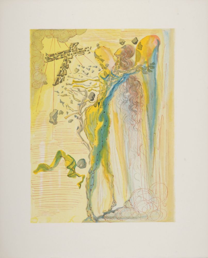 Grabado En Madera Dali - L'Eclat des Corps Glorieux, 1963