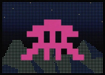 Serigrafía Invader - LED