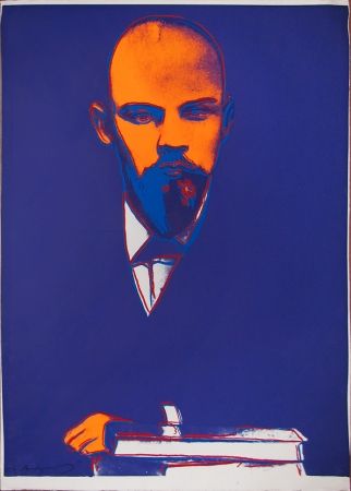 Serigrafía Warhol - Lenin 402 Trial Proof by Andy Warhol