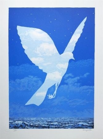 Litografía Magritte - L'Entrée en scène
