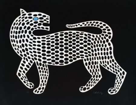 Serigrafía Vasarely - Leopard