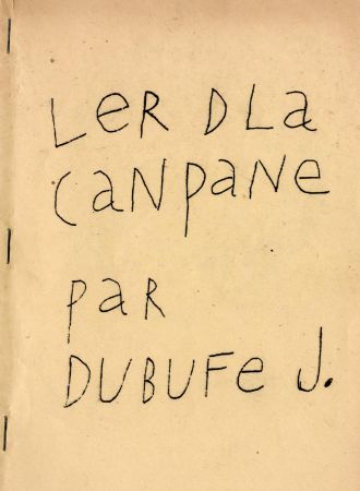 Linograbado Dubuffet - Ler dla campane