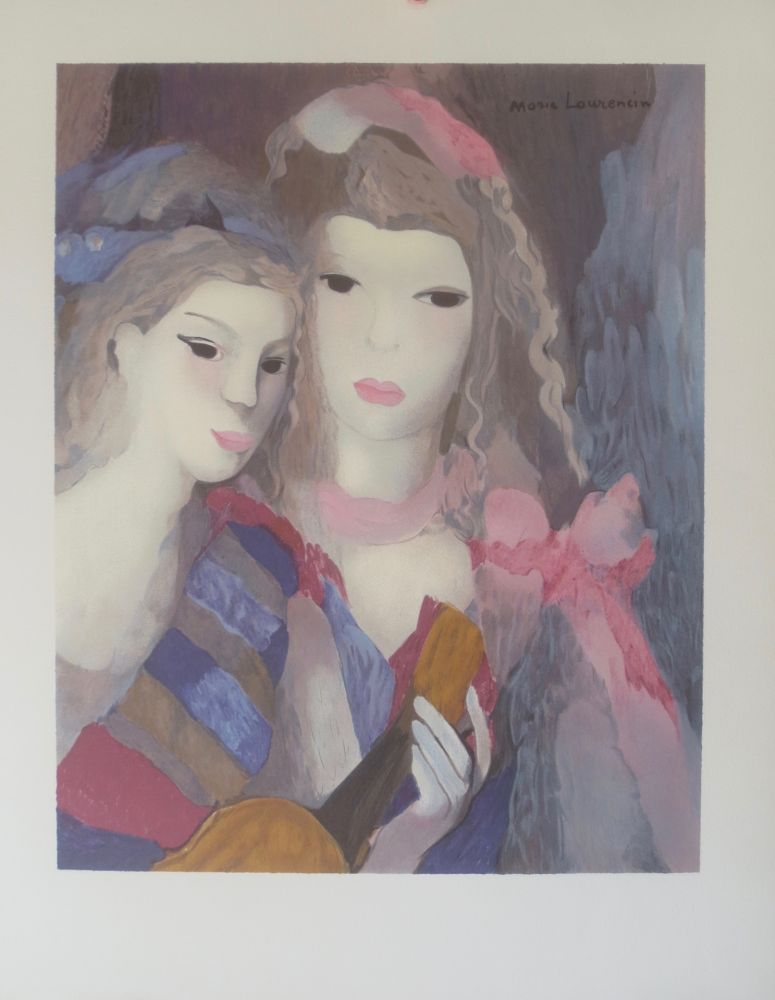 Litografía Laurencin - Les 2 amies