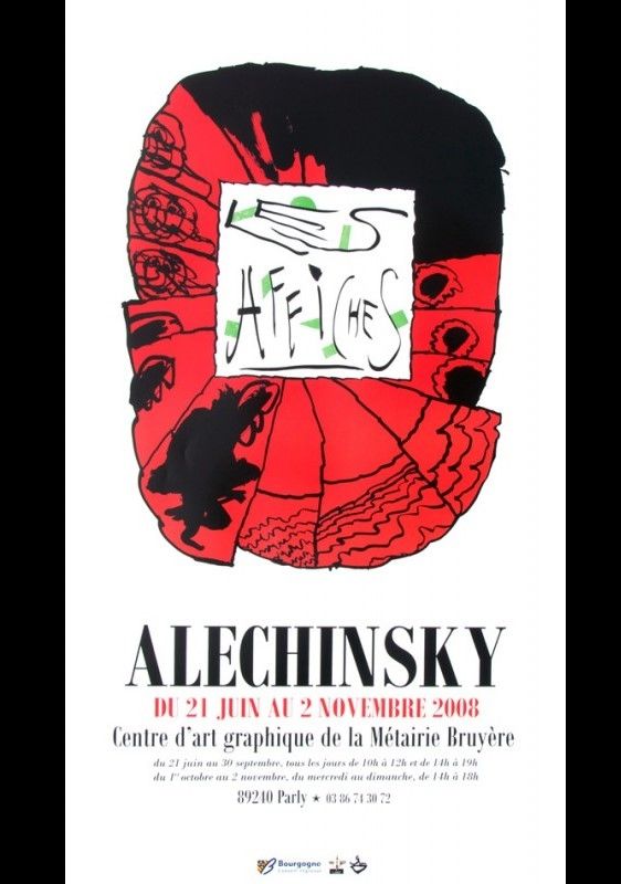 Cartel Alechinsky - LES AFFICHES