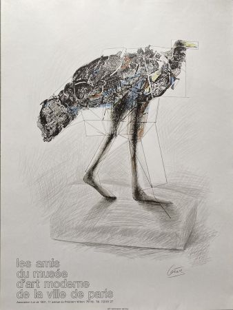 Cartel Cesar - Les Amis du Musée d'Art Moderne de la Ville de Paris