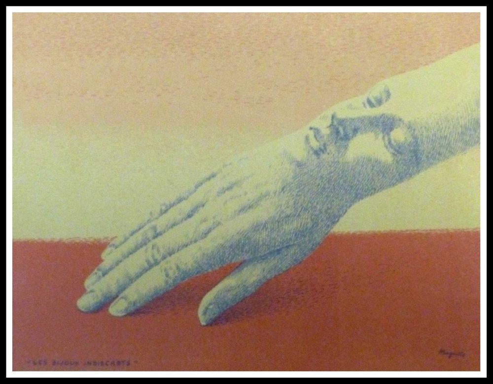 Litografía Magritte - LES BIJOUX INDISCRETS