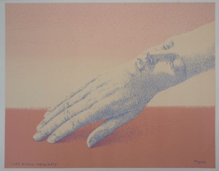 Litografía Magritte - Les bijoux indiscrets