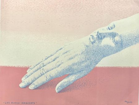 Litografía Magritte - Les bijoux indiscrets 