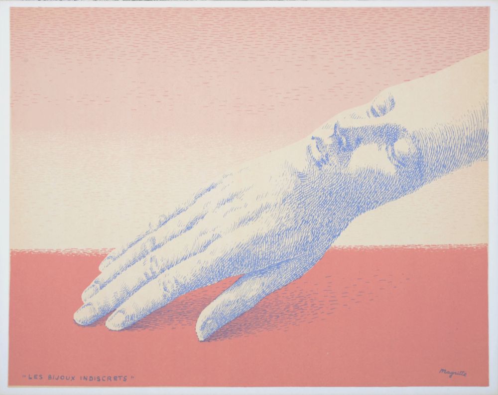 Litografía Magritte - Les Bijoux indiscrets, 1963