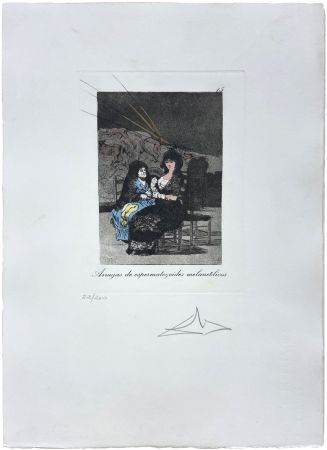 Punta Seca Dali -  Les Caprices de Goya de Dalí