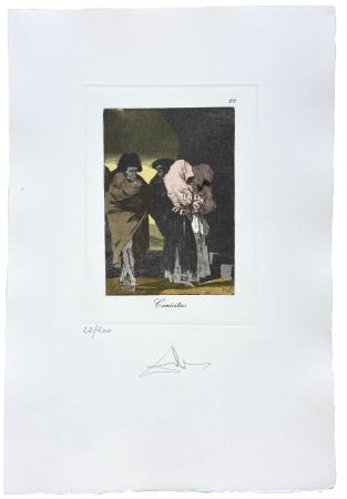 Punta Seca Dali - Les Caprices de Goya de Dalí