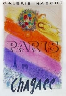 Cartel Chagall - Les Champs Elysées