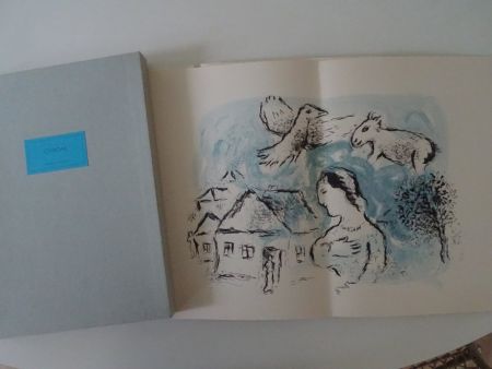 Litografía Chagall - Les Chemins d'Amitie