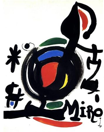 Litografía Miró - Les Esencies de la Terra