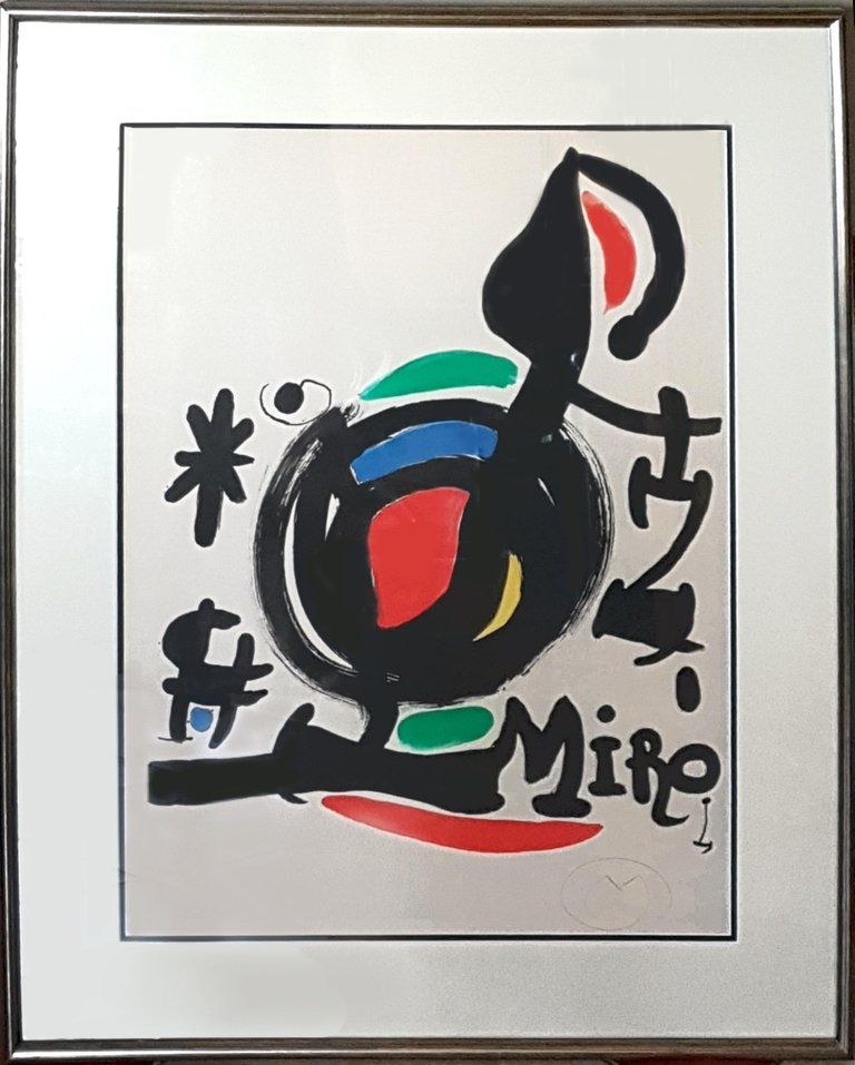 Litografía Miró - Les Essencies de la Terra Exhibition (M. 625)