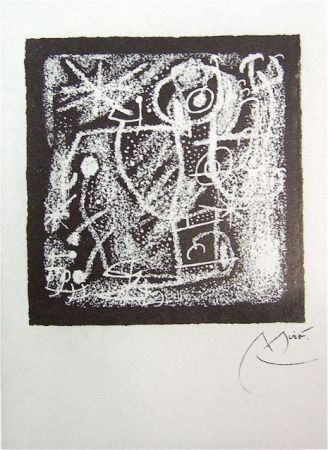 Litografía Miró - LES ESSÈNCIES DE LA TERRA