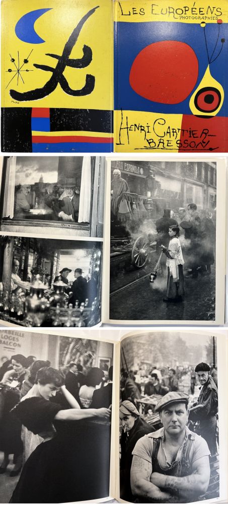 Libro Ilustrado Cartier Bresson - LES EUROPÉENS. Photographies (Éditions Verve, 1955)