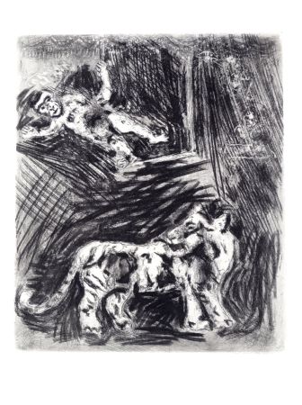 Aguafuerte Chagall - Les fables de La Fontaine