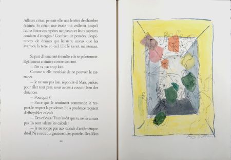 Grabado Villon - Les frontières du matin, 1962 - Full book (Hand-signed & numbered!)
