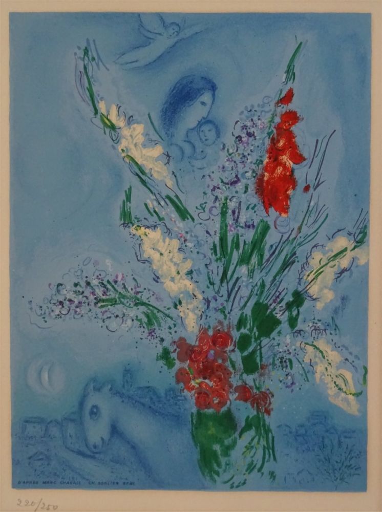 Litografía Chagall (After) - Les Glaieules