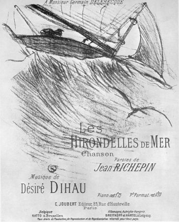 Litografía Toulouse-Lautrec - Les Hirondelles de Mer
