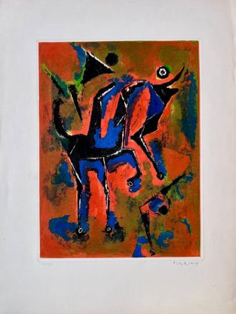 Aguafuerte Y Aguatinta Marini - Les jongleurs 