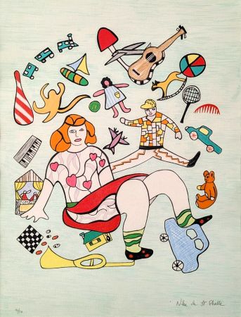 Litografía De Saint Phalle - Les Jouets 