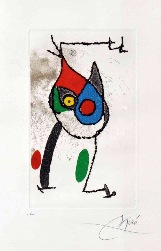 Grabado Miró - Les Magies