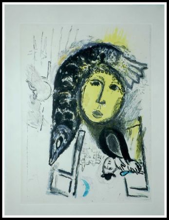 Aguafuerte Chagall - LES MAUVAIS SUJETS - Planche 3