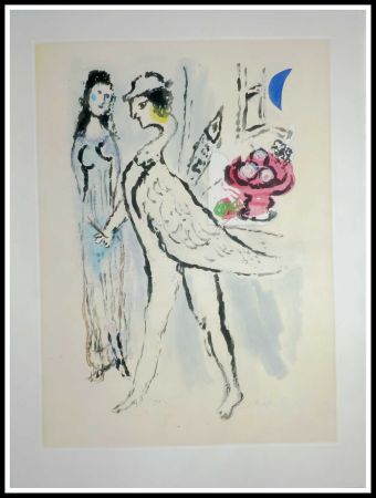 Aguafuerte Chagall - LES MAUVAIS SUJETS - Planche 4