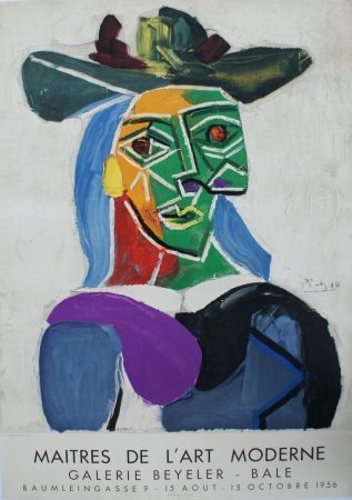 Litografía Picasso - Les Maîtres de l'Art Moderne