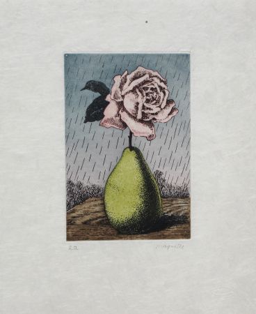 Aguafuerte Y Aguatinta Magritte - Les moyens d'existence
