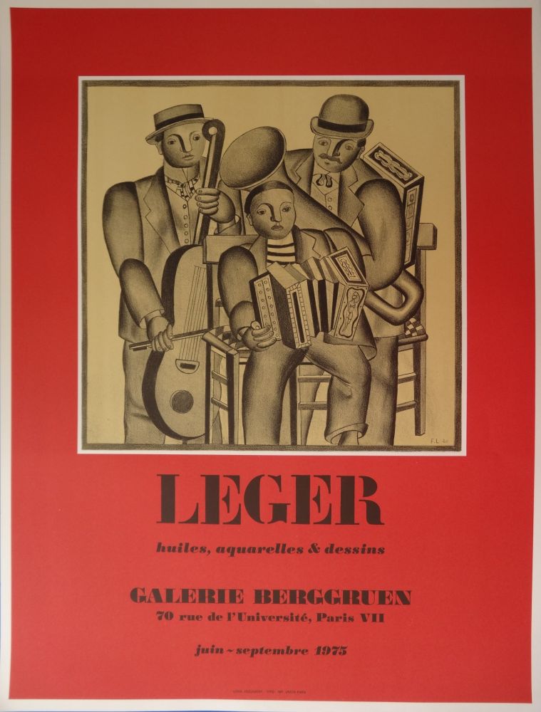 Libro Ilustrado Leger - Les Musiciens (Fanfare)