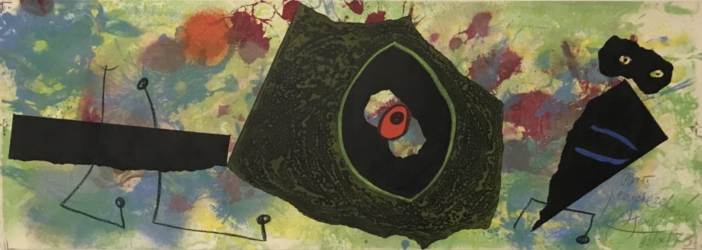 Litografía Miró - Les Penalites de l'Enfer ou Les Nouvelles-Hebrides 28