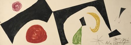 Litografía Miró - Les Penalites de l'Enfer ou Les Nouvelles-Hebrides 7
