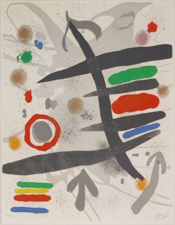 Litografía Miró - Les Perseides 