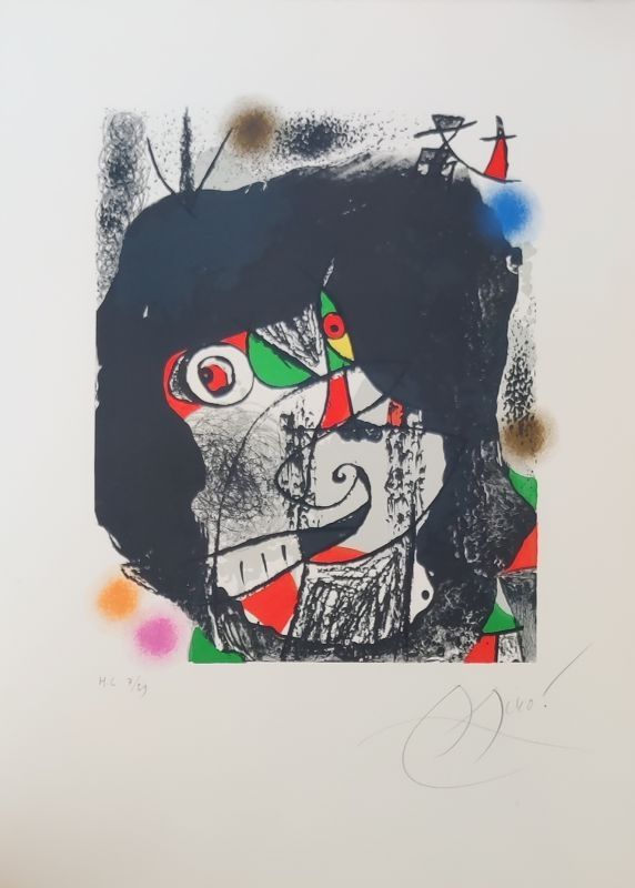 Litografía Miró - Les Révolutions Scéniques du XXe Siècle 