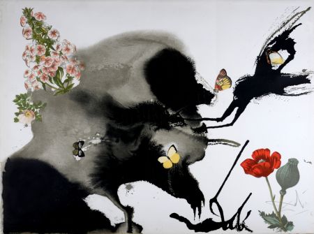 Litografía Dali - Les Saisons : Autumn, 1972 - Hand-signed