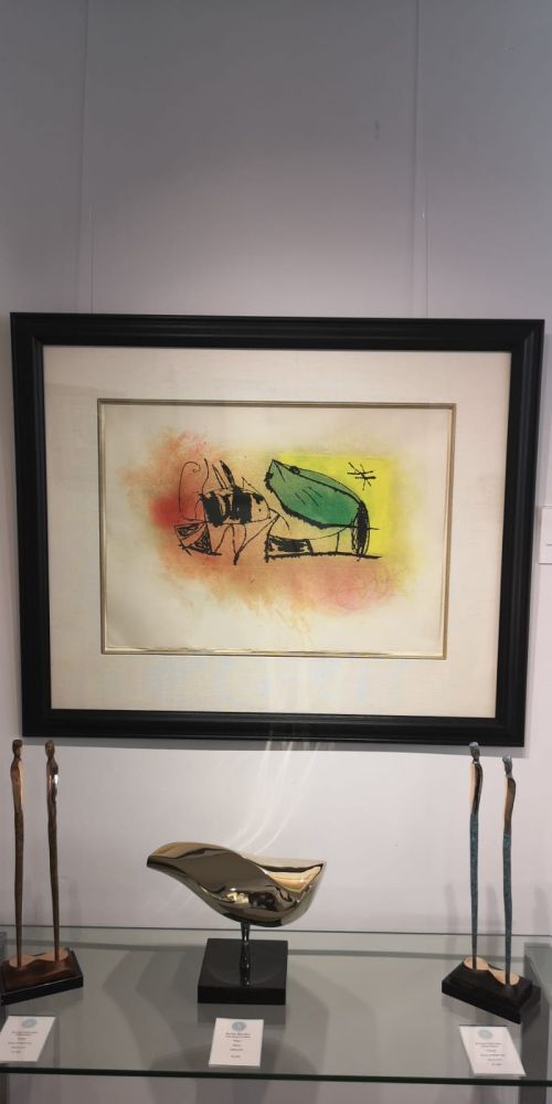 Aguafuerte Y Aguatinta Miró - Les Scarabees 