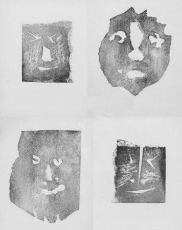 Grabado Picasso - Les transparents