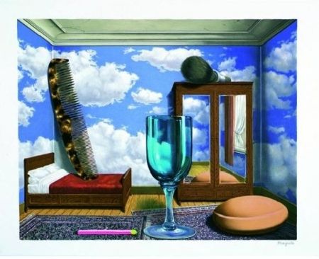 Litografía Magritte - Les valeurs personnelles, 1952