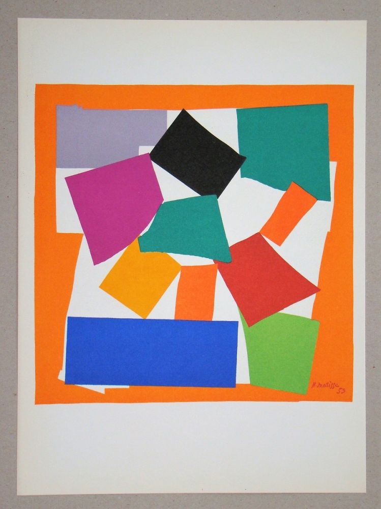 Litografía Matisse (After) - L'escargot, 1953