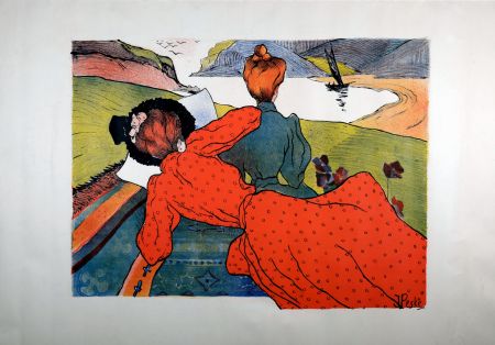 Litografía Peské - L'Estampe et l’Affiche, 1898