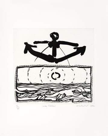 Grabado Alechinsky - Lever l'ancre