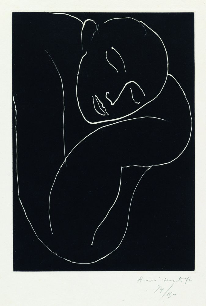 Aguatinta Matisse - L'Homme endormie