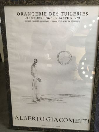Cartel Giacometti - L'homme qui marche au soleil