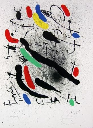 Litografía Miró - LIBERTÉ DES LIBERTÉS (Libro)
